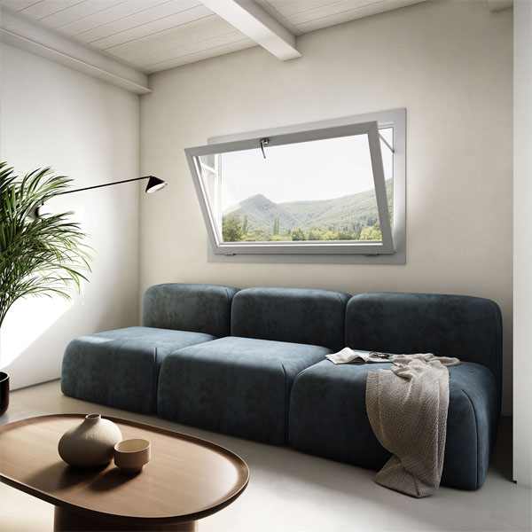 PVC sistema Vasistas